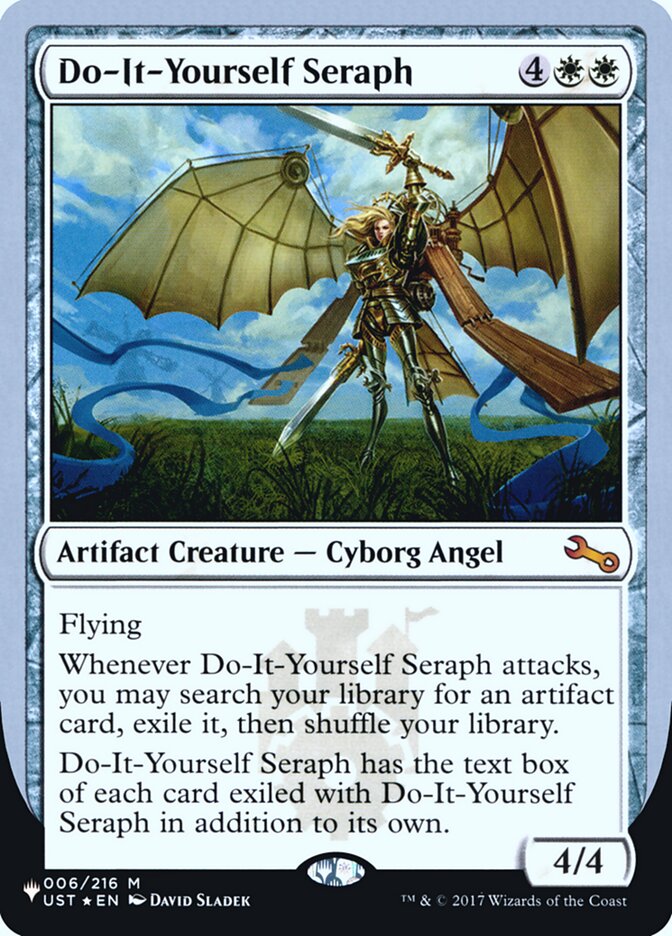 Do-It-Yourself Seraph (Unfinity Foil Edition) [The List] | Arkham Games and Comics