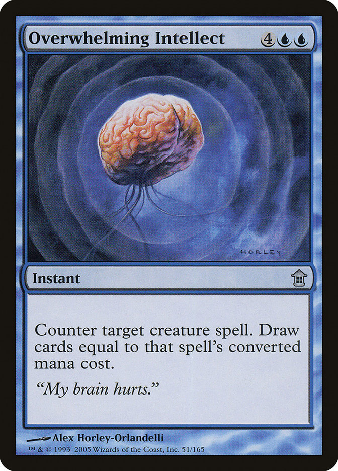 Overwhelming Intellect [Saviors of Kamigawa] | Arkham Games and Comics