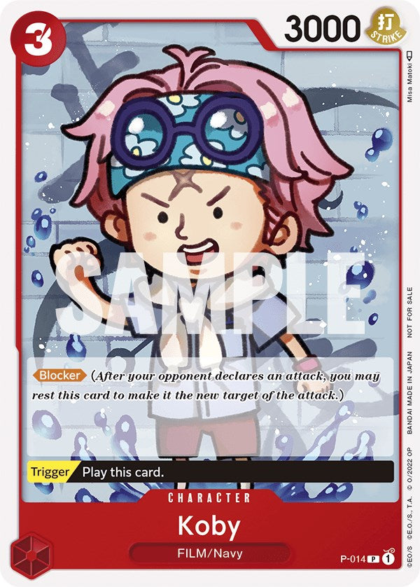 Koby (One Piece Film Red) [One Piece Promotion Cards] | Arkham Games and Comics