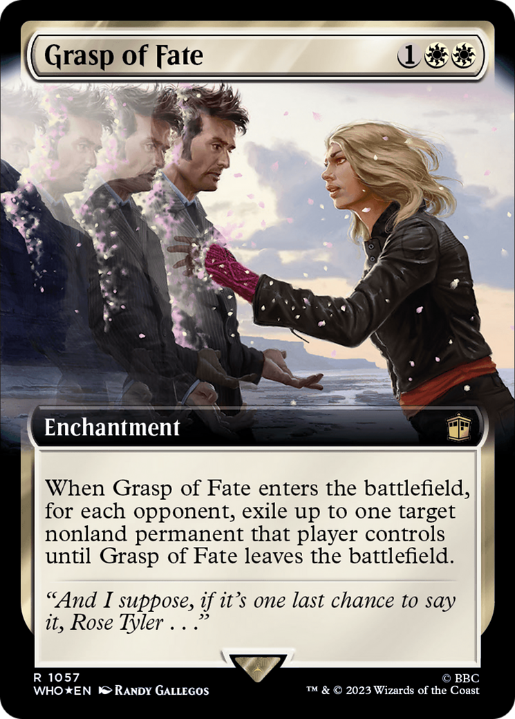 Grasp of Fate (Extended Art) (Surge Foil) [Doctor Who] | Arkham Games and Comics