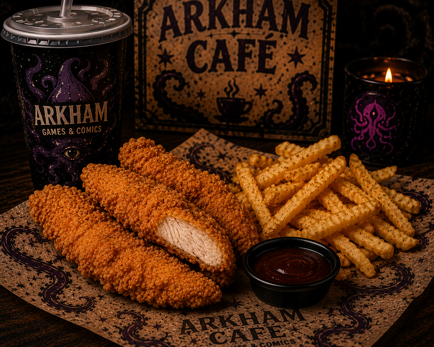 Chicken Tender Combo | Arkham Games and Comics
