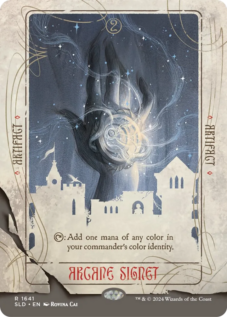 Arcane Signet (1641) (Rainbow Foil) [Secret Lair Drop Series] | Arkham Games and Comics