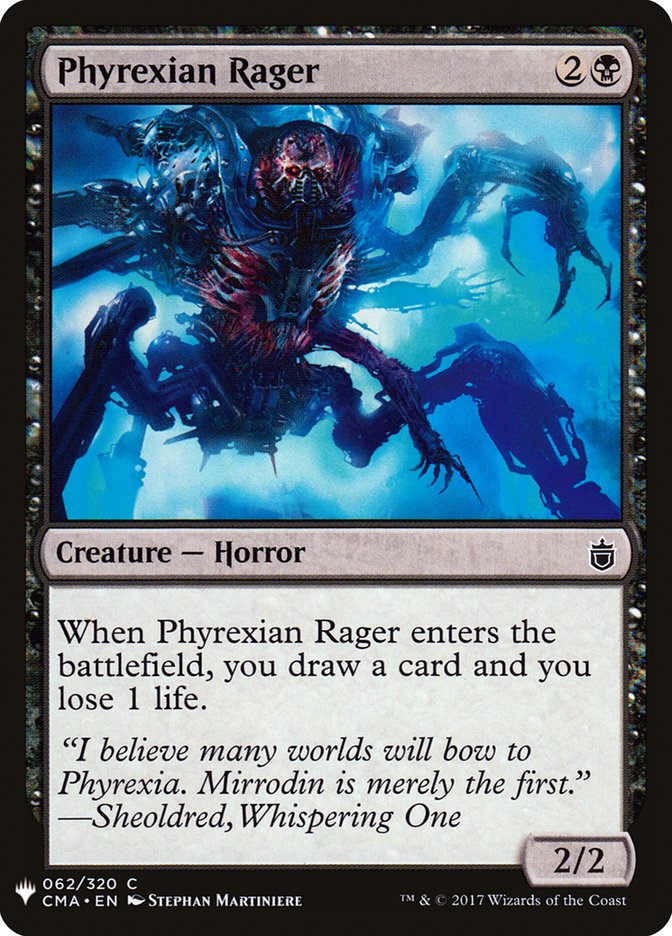 Phyrexian Rager [Mystery Booster] | Arkham Games and Comics