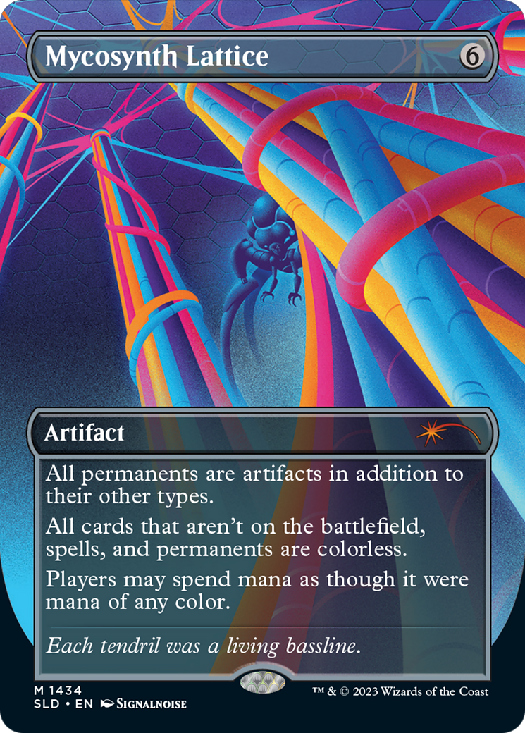 Mycosynth Lattice (Rainbow Foil) [Secret Lair Drop Series] | Arkham Games and Comics