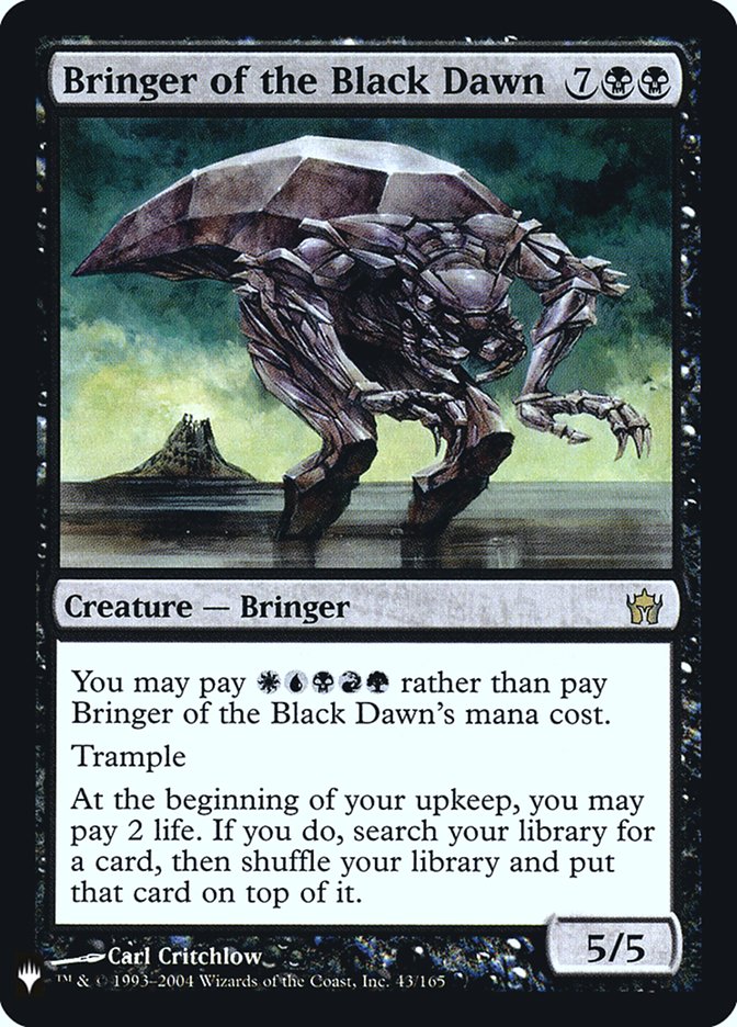 Bringer of the Black Dawn [Mystery Booster] | Arkham Games and Comics