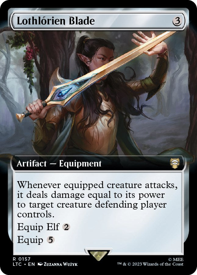 Lothlorien Blade (Extended Art) [The Lord of the Rings: Tales of Middle-Earth Commander] | Arkham Games and Comics