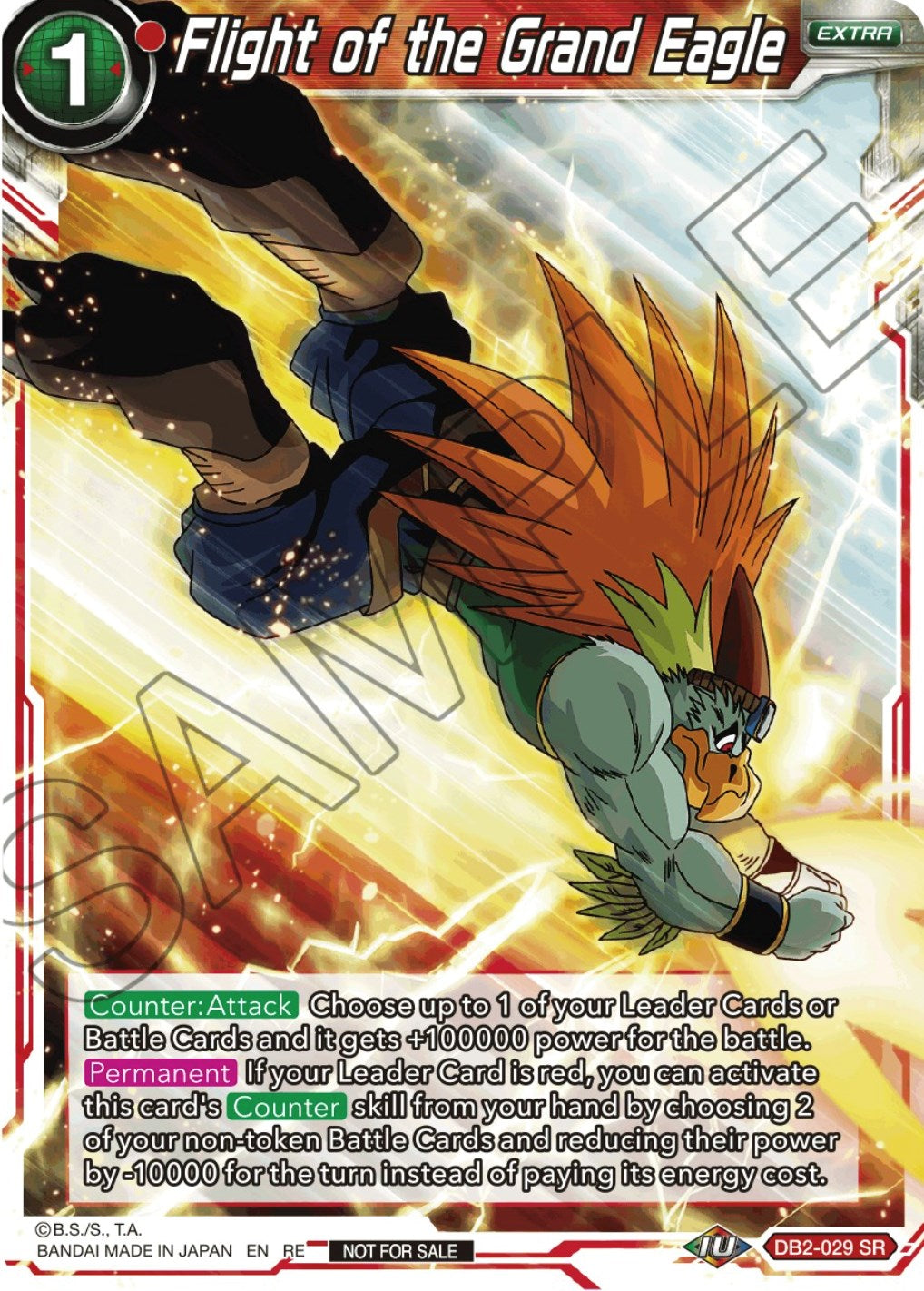 Flight of the Grand Eagle (Championship Selection Pack 2023 Vol.2) (Silver Foil) (DB2-029) [Tournament Promotion Cards] | Arkham Games and Comics