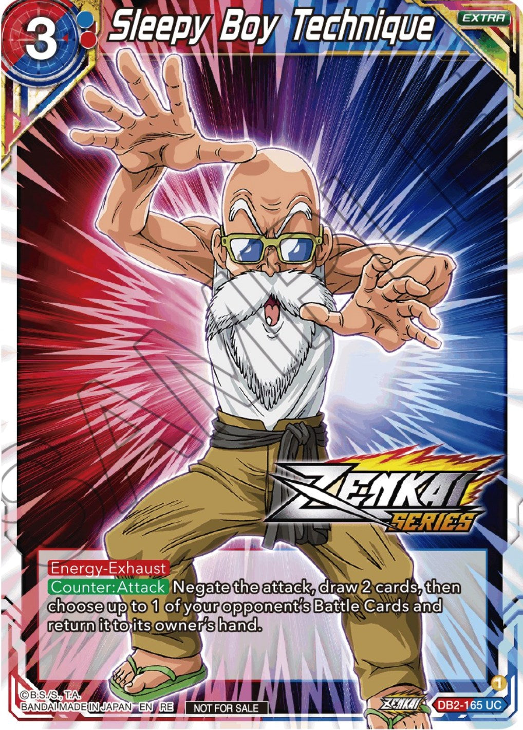 Sleepy Boy Technique (Event Pack 12) (DB2-165) [Tournament Promotion Cards] | Arkham Games and Comics