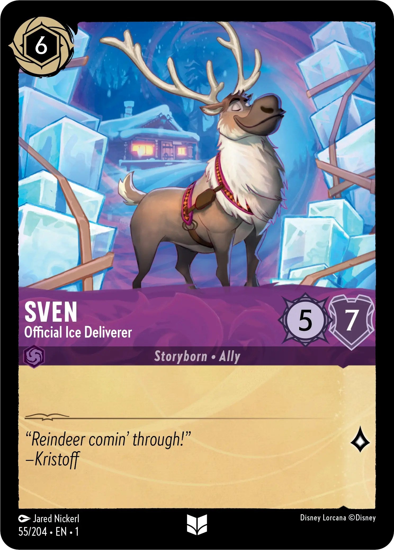 Sven - Official Ice Deliverer (55/204) [The First Chapter] | Arkham Games and Comics