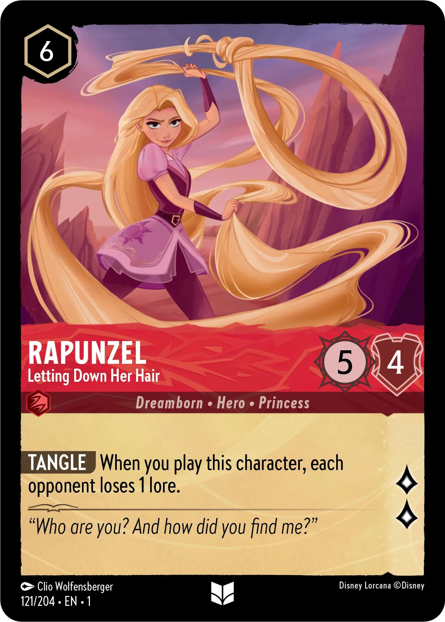 Rapunzel - Letting Down Her Hair (121/204) [The First Chapter] | Arkham Games and Comics