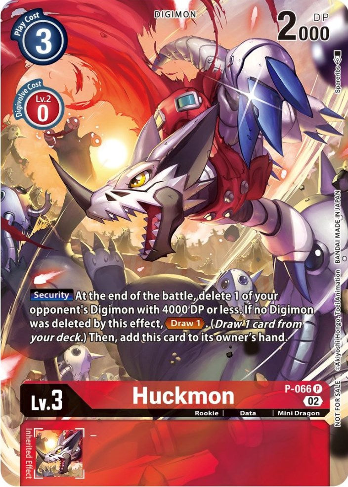 Huckmon [P-066] (Official Tournament Pack Vol. 10) [Promotional Cards] | Arkham Games and Comics