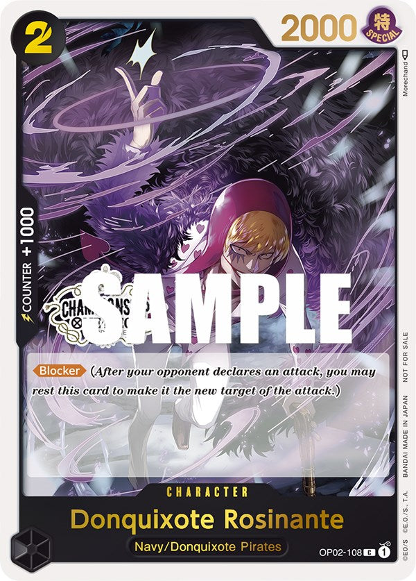 Donquixote Rosinante (Store Championship Participation Pack) [One Piece Promotion Cards] | Arkham Games and Comics