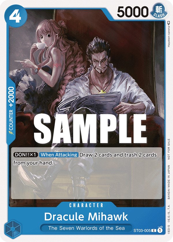 Dracule Mihawk (Tournament Pack Vol. 4) [One Piece Promotion Cards] | Arkham Games and Comics