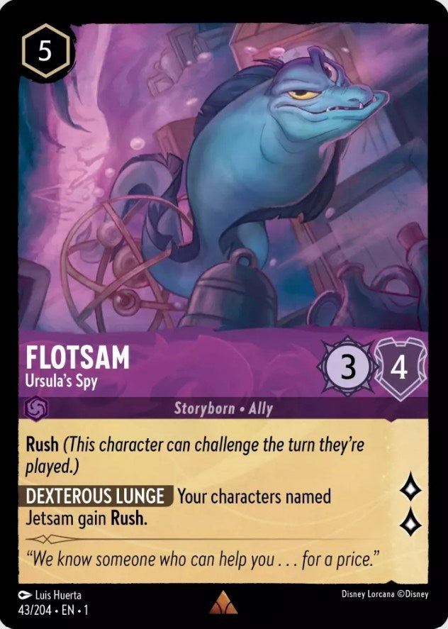 Flotsam - Ursula's Spy (43/204) [The First Chapter] | Arkham Games and Comics