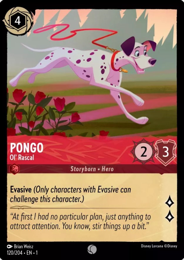 Pongo - Ol' Rascal (120/204) [The First Chapter] | Arkham Games and Comics