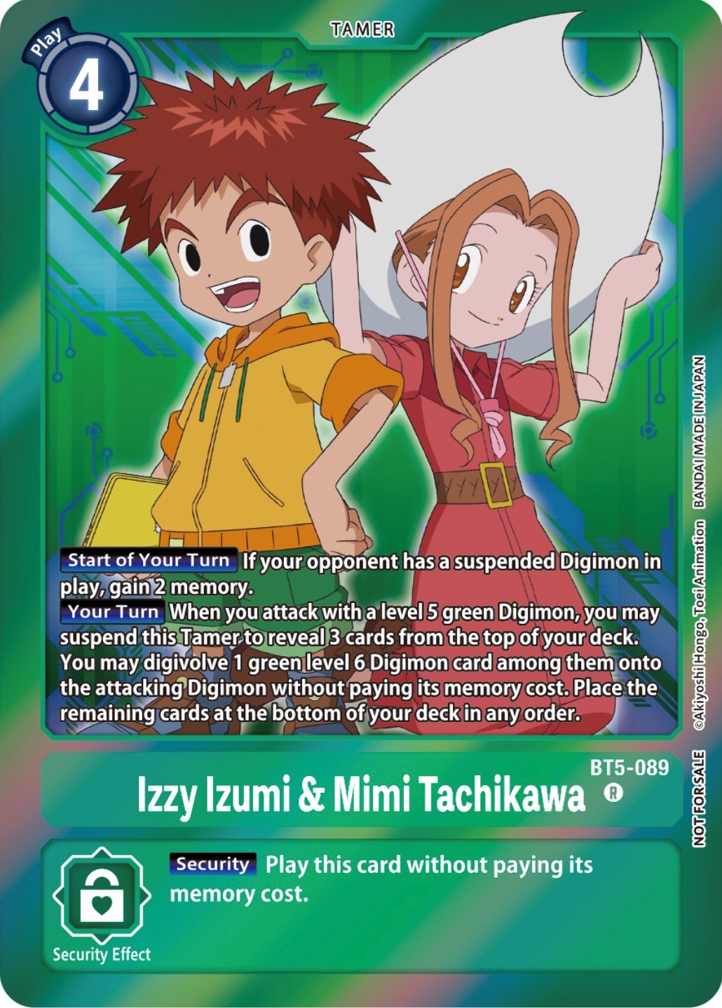 Izzy Izumi & Mimi Tachikawa [BT5-089] (Event Pack 5) [Battle of Omni Promos] | Arkham Games and Comics