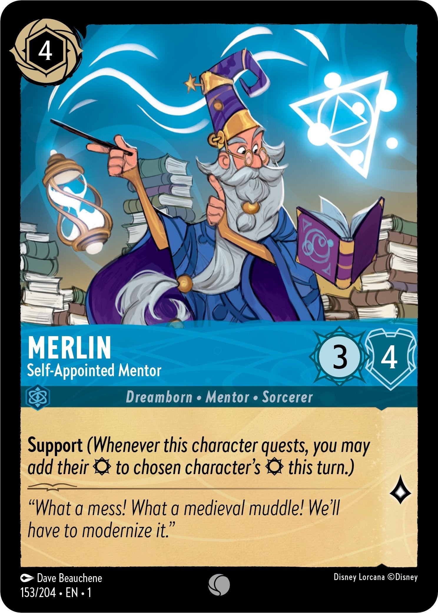 Merlin - Self-Appointed Mentor (153/204) [The First Chapter] | Arkham Games and Comics