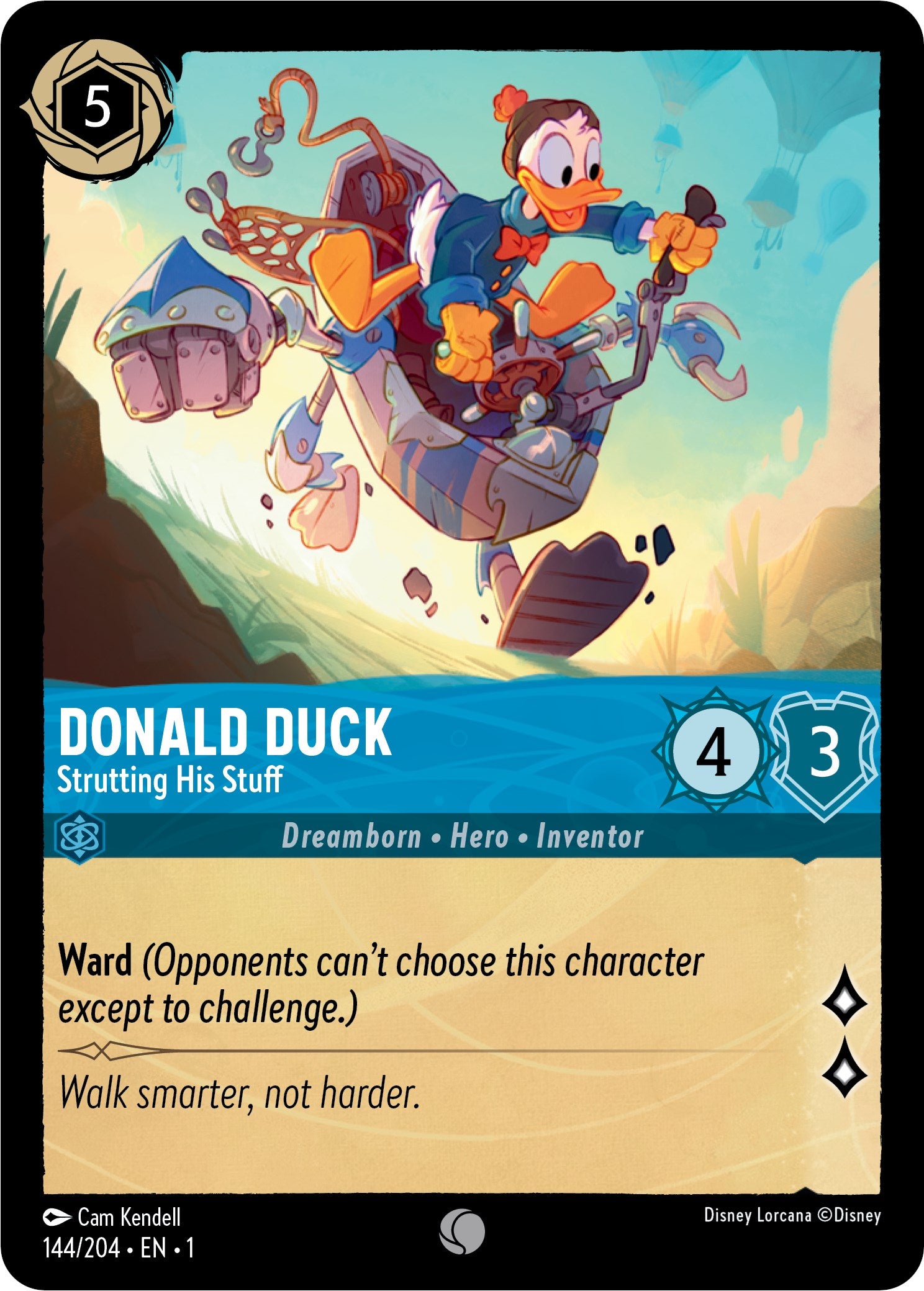 Donald Duck - Strutting His Stuff (144/204) [The First Chapter] | Arkham Games and Comics