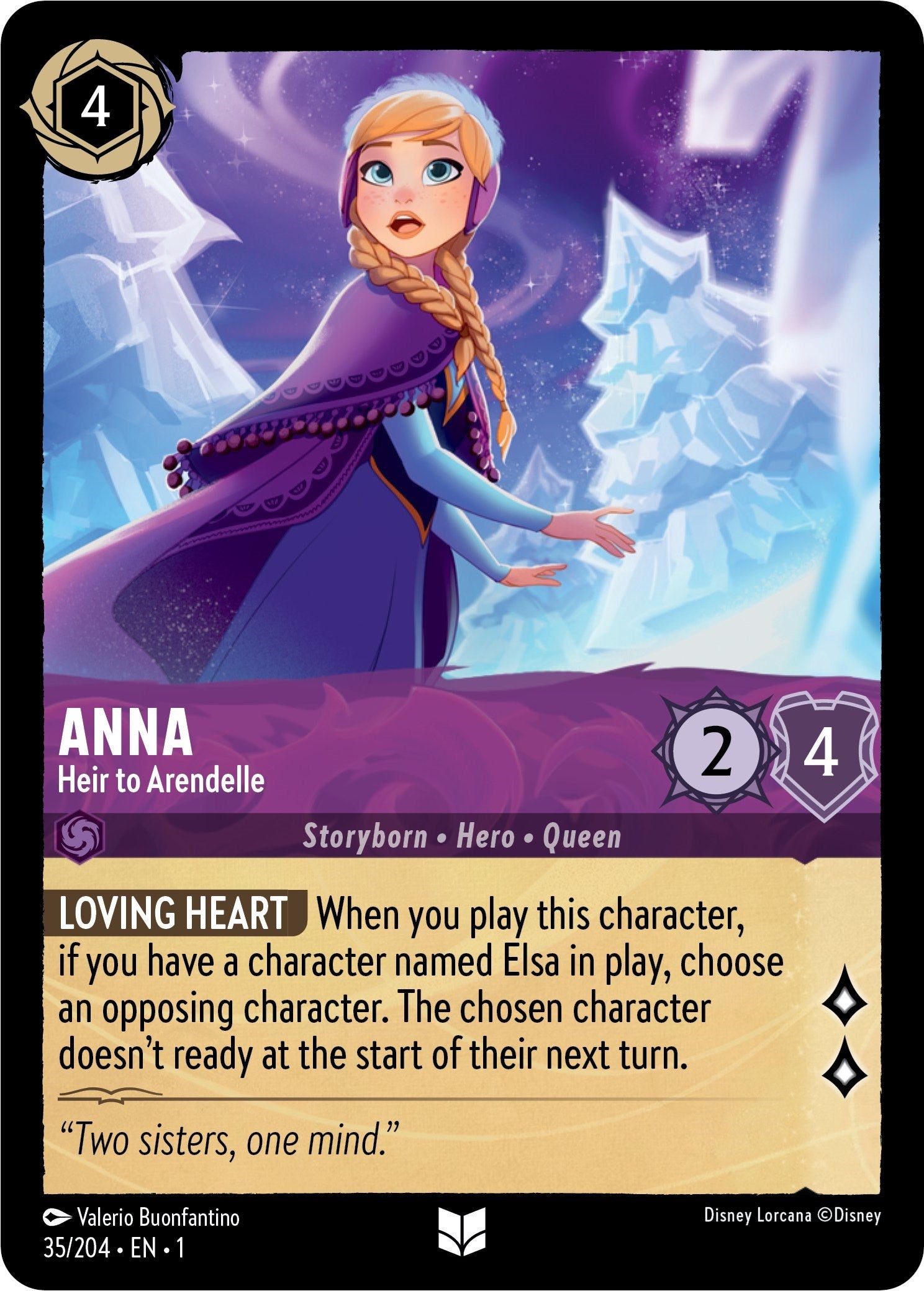 Anna - Heir to Arendelle (35/204) [The First Chapter] | Arkham Games and Comics