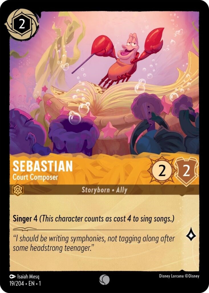 Sebastian - Court Composer (19/204) [The First Chapter] | Arkham Games and Comics