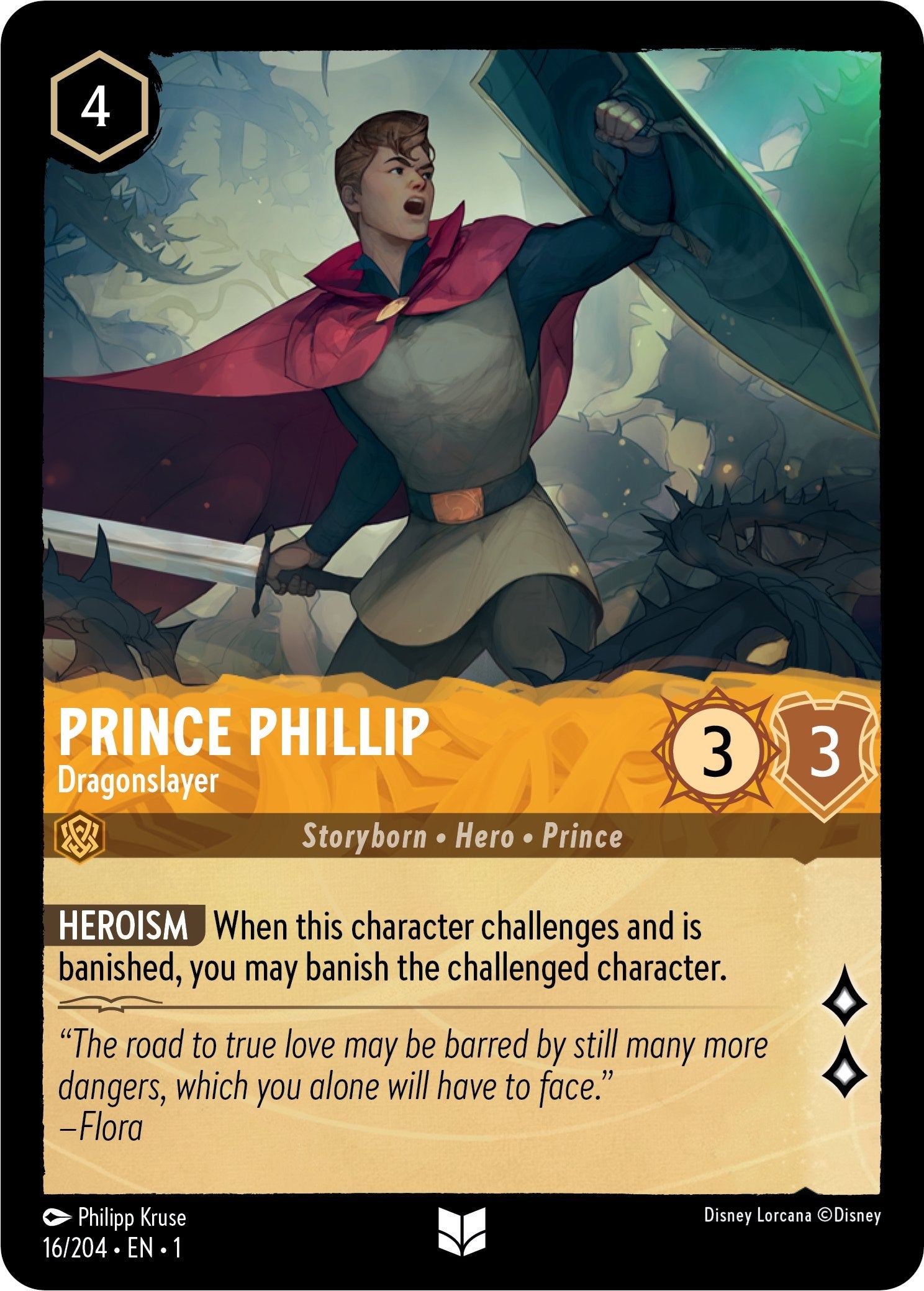Prince Phillip - Dragonslayer (16/204) [The First Chapter] | Arkham Games and Comics