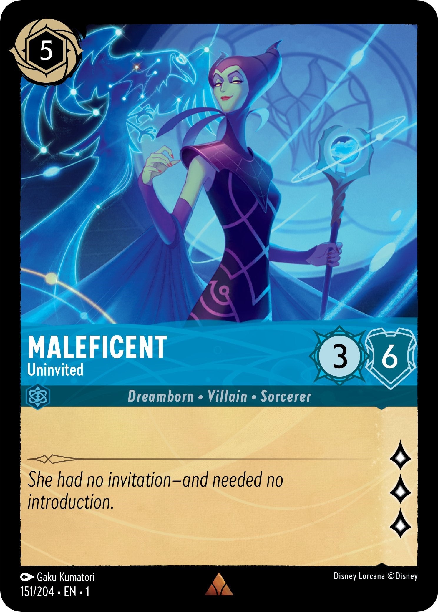 Maleficent - Univited (151/204) [The First Chapter] | Arkham Games and Comics