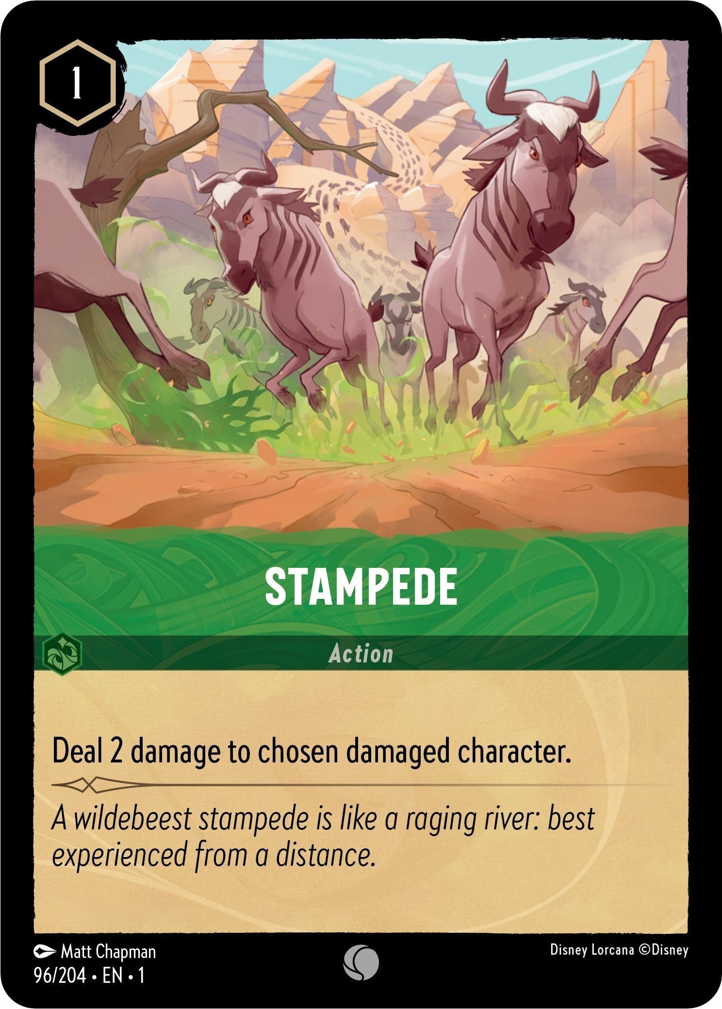 Stampede (96/204) [The First Chapter] | Arkham Games and Comics