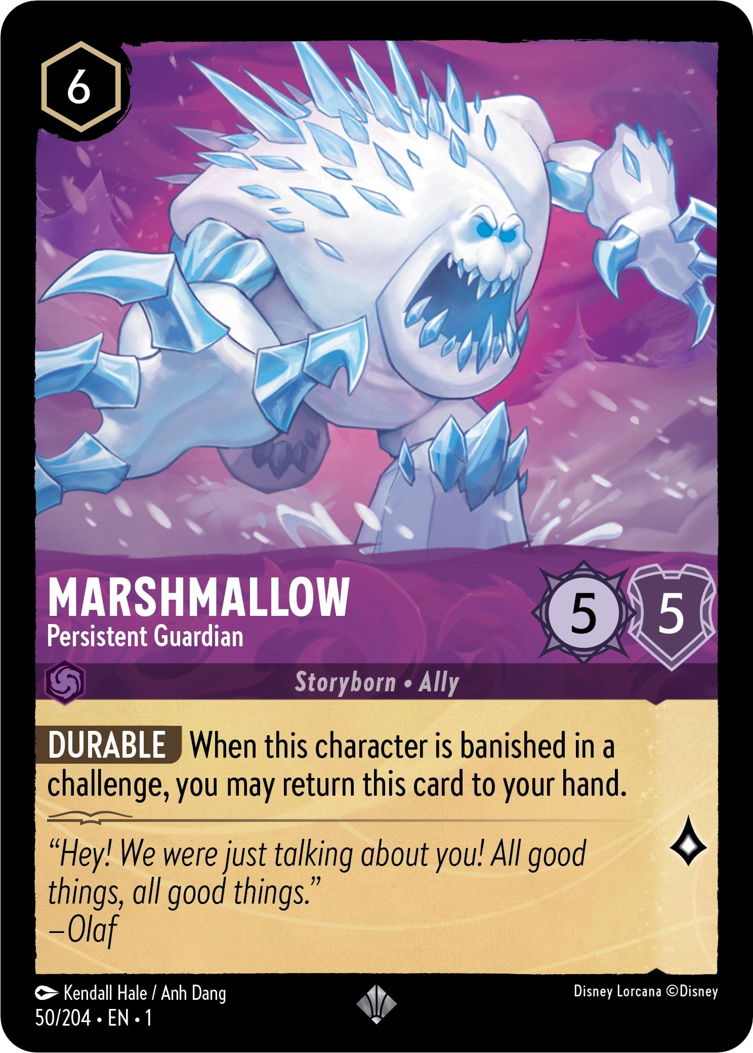 Marshmallow - Persistent Guardian (50/204) [The First Chapter] | Arkham Games and Comics