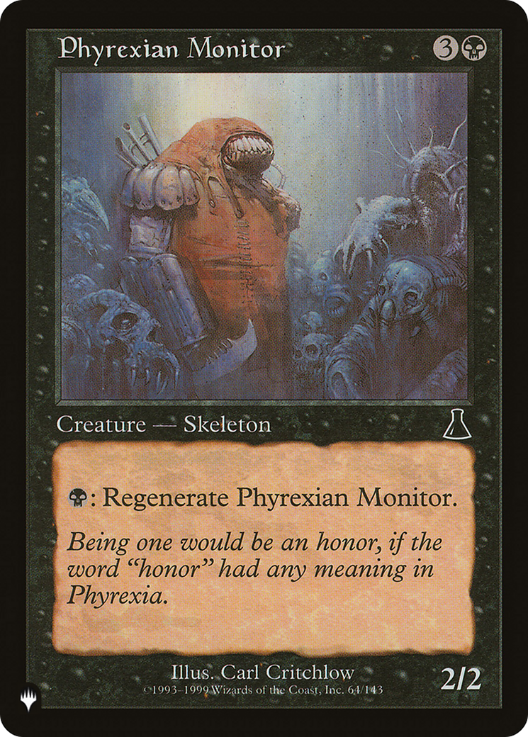 Phyrexian Monitor [The List] | Arkham Games and Comics