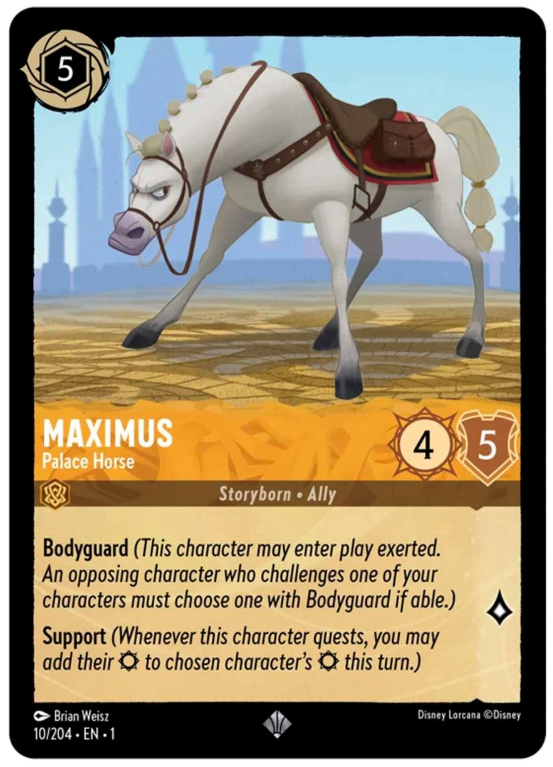 Maximus - Palace Horse (10/204) [The First Chapter] | Arkham Games and Comics