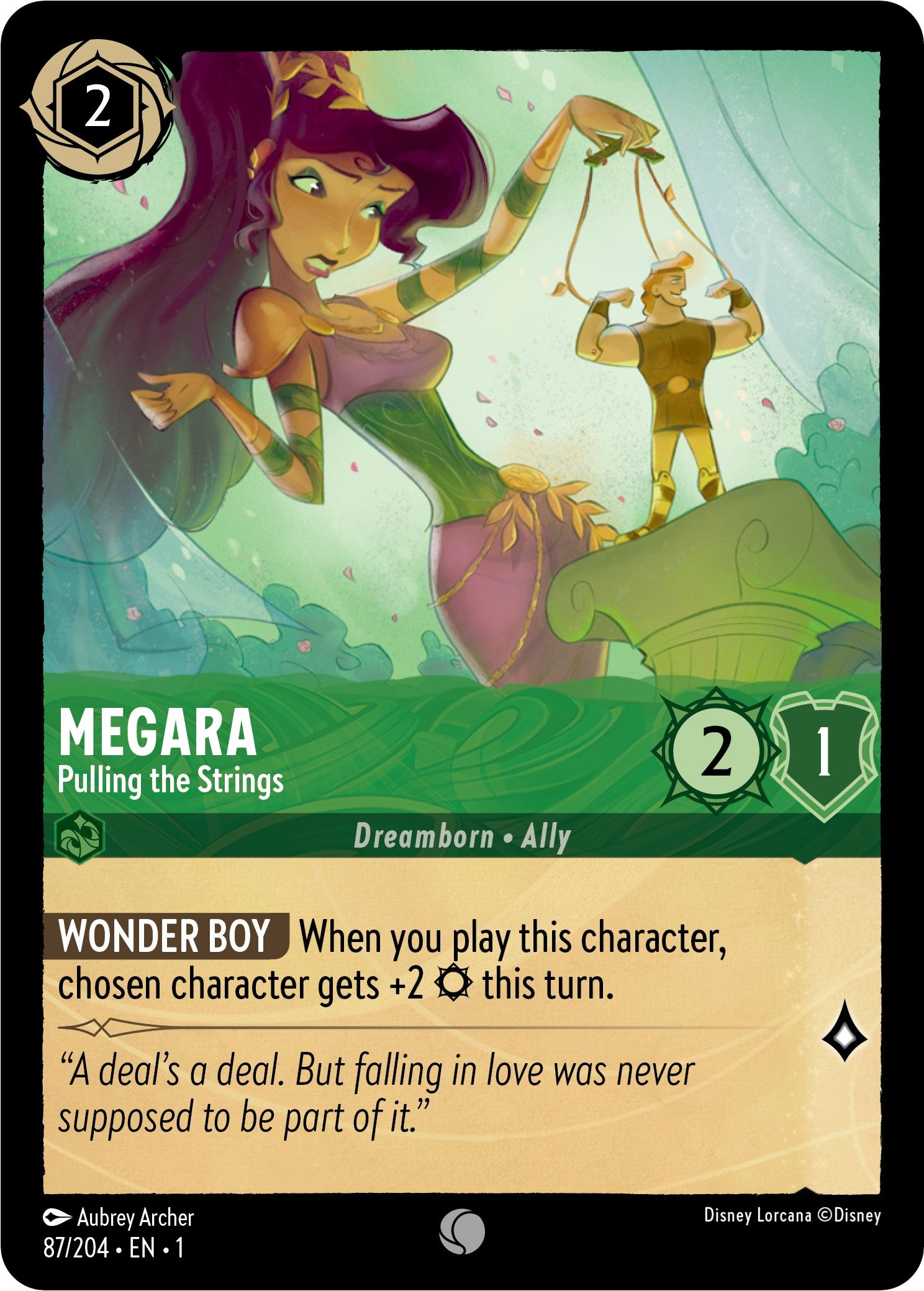 Megara - Pulling the Strings (87/204) [The First Chapter] | Arkham Games and Comics