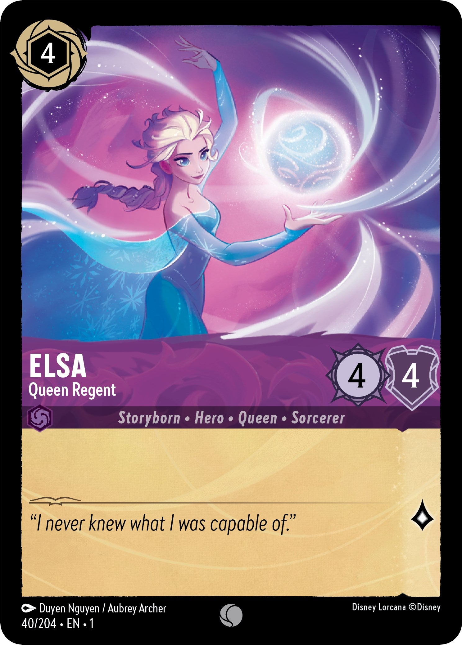 Elsa - Queen Regent (40/204) [The First Chapter] | Arkham Games and Comics