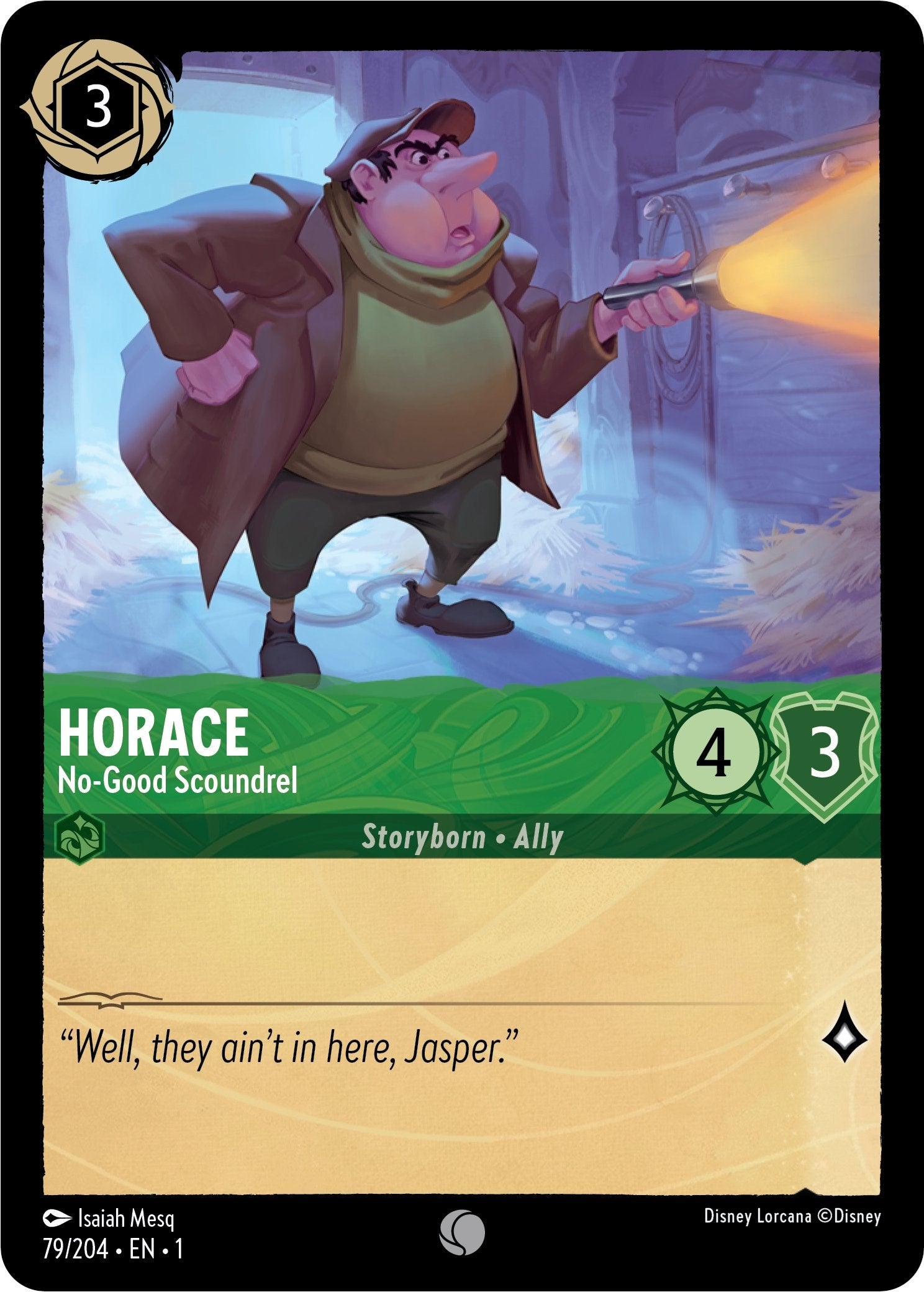 Horace - No-Good Scoundrel (79/204) [The First Chapter] | Arkham Games and Comics