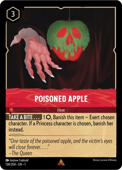 Poisoned Apple (134/204) [The First Chapter] | Arkham Games and Comics