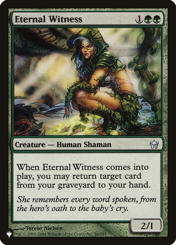 Eternal Witness [The List] | Arkham Games and Comics