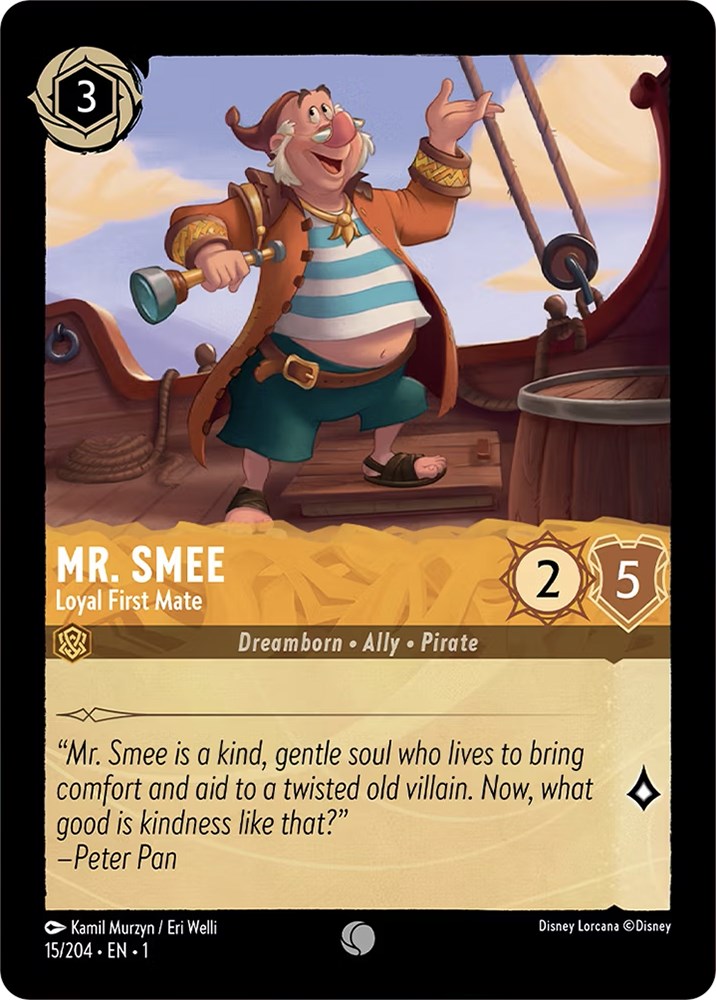 Mr. Smee - Loyal First Mate (15/204) [The First Chapter] | Arkham Games and Comics
