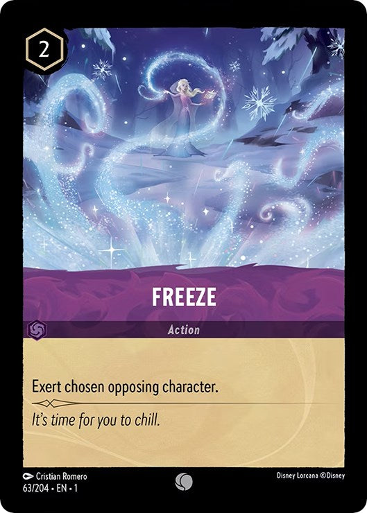 Freeze (63/204) [The First Chapter] | Arkham Games and Comics
