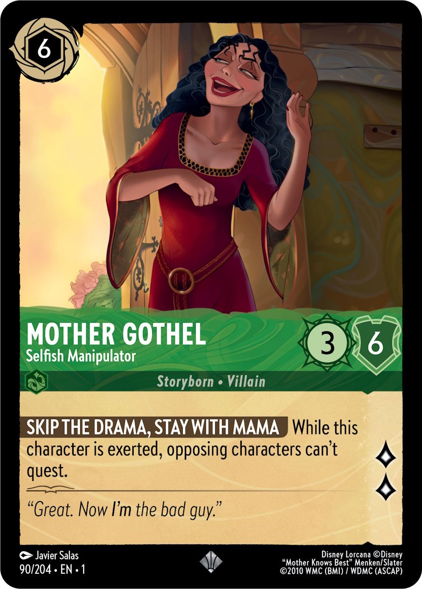 Mother Gothel - Selfish Manipulator (90/204) [The First Chapter] | Arkham Games and Comics