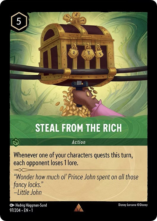 Steal From The Rich (97/204) [The First Chapter] | Arkham Games and Comics
