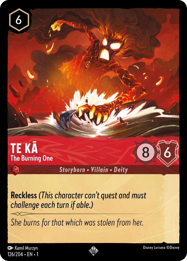 Te Ka - The Burning One (126/204) [The First Chapter] | Arkham Games and Comics