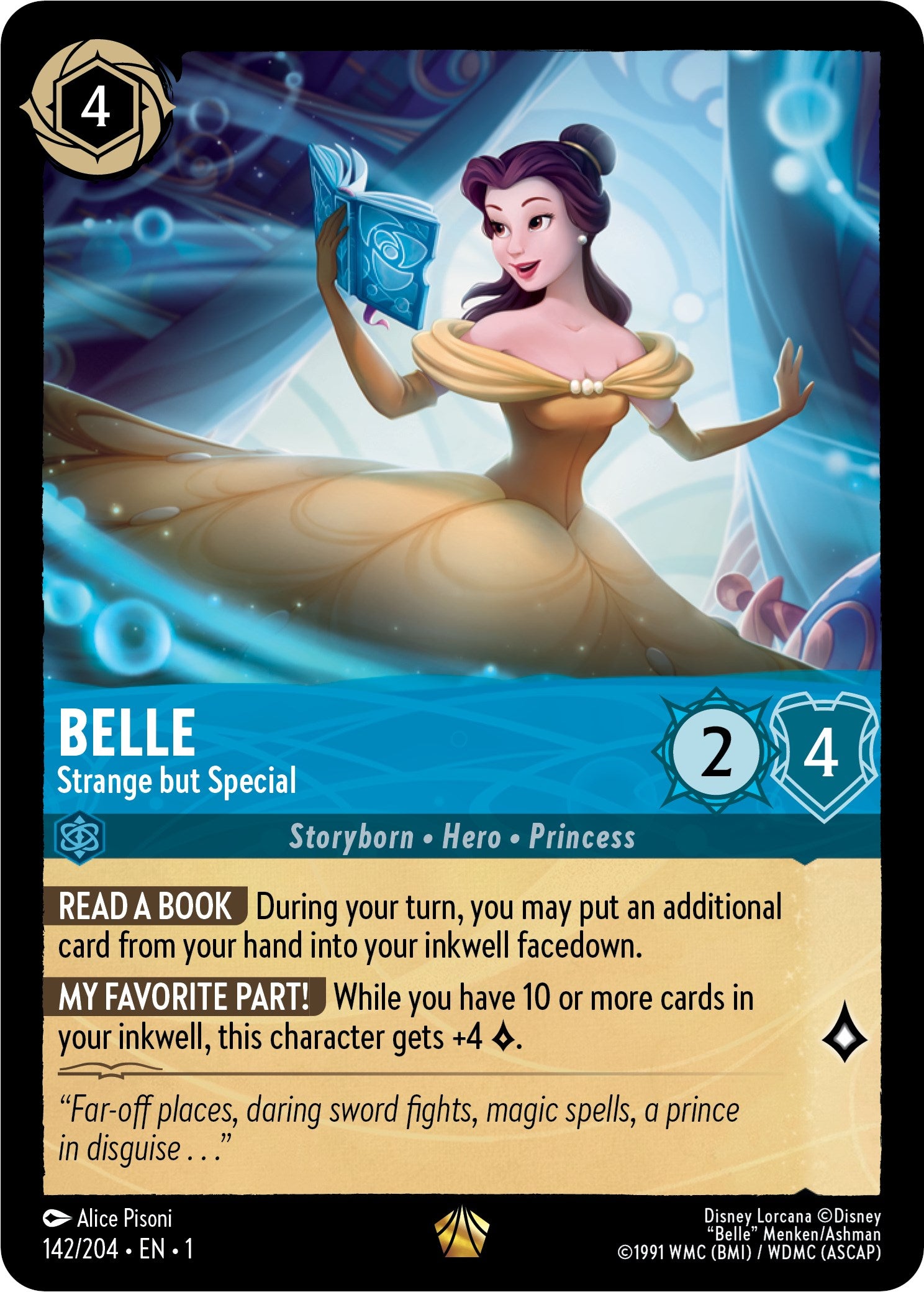 Belle - Strange but Special (142/204) [The First Chapter] | Arkham Games and Comics