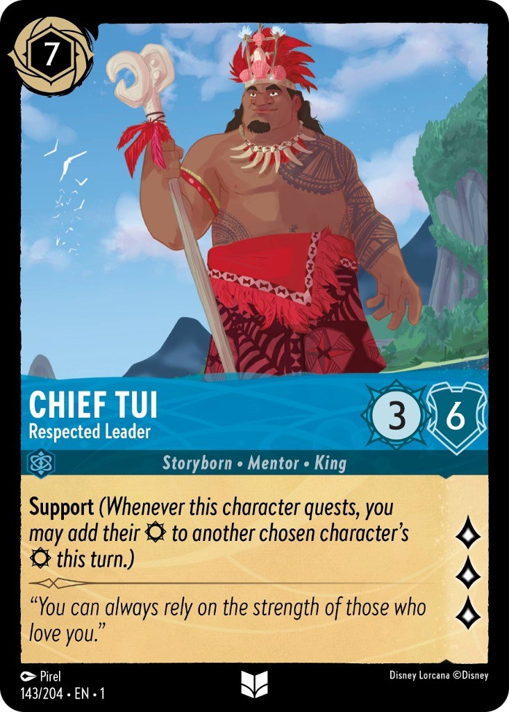 Chief Tui - Respected Leader (143/204) [The First Chapter] | Arkham Games and Comics