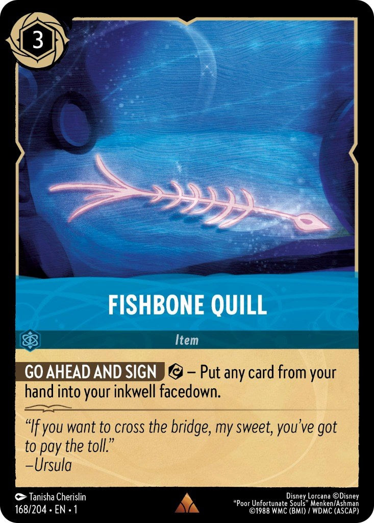 Fishbone Quill (168/204) [The First Chapter] | Arkham Games and Comics