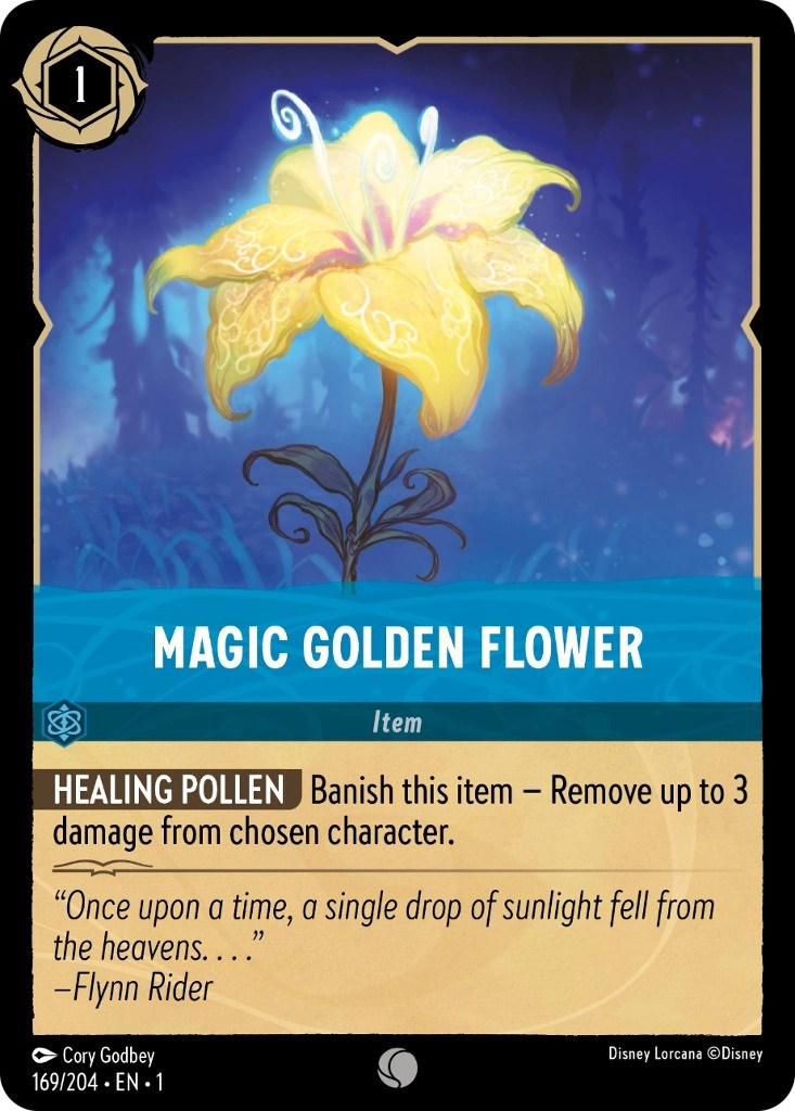 Magic Golden Flower (169/204) [The First Chapter] | Arkham Games and Comics