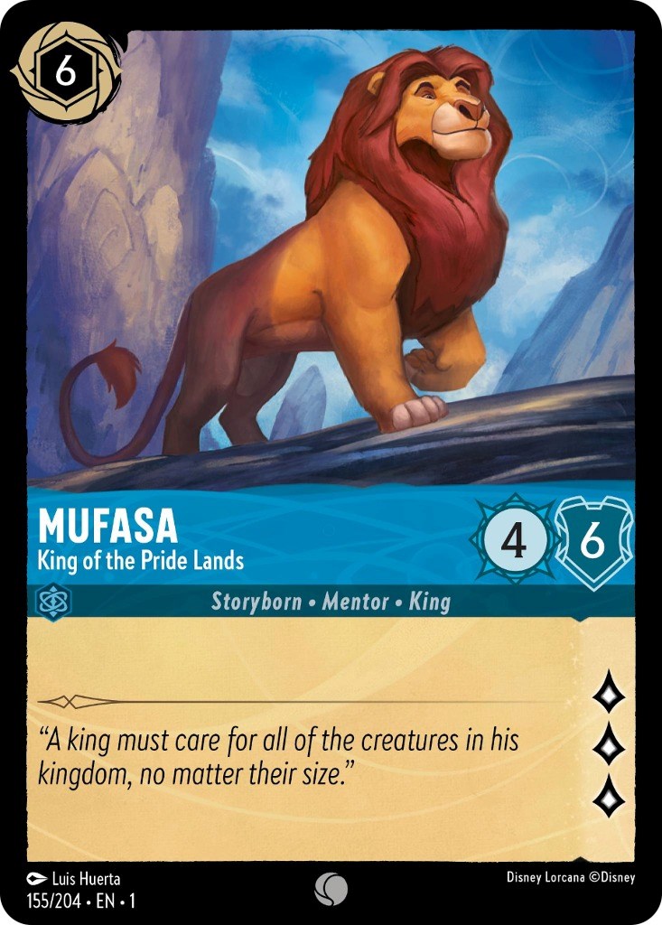 Mufasa - King of the Pride Lands (155/204) [The First Chapter] | Arkham Games and Comics