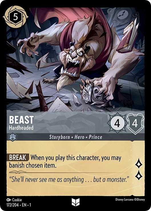 Beast - Hardheaded (172/204) [The First Chapter] | Arkham Games and Comics