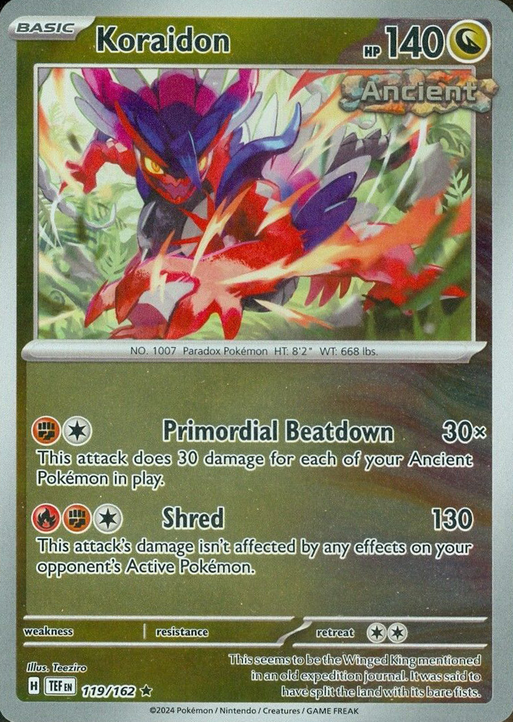 Koraidon (119/162) [Scarlet & Violet: Temporal Forces] | Arkham Games and Comics