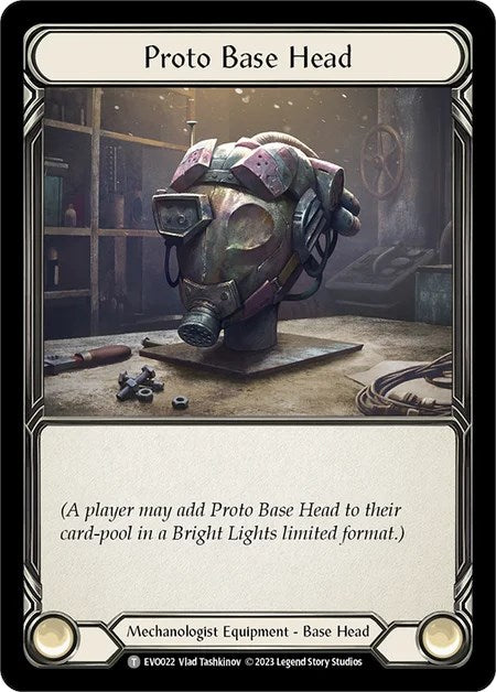 Proto Base Head [EVO022] (Bright Lights) | Arkham Games and Comics