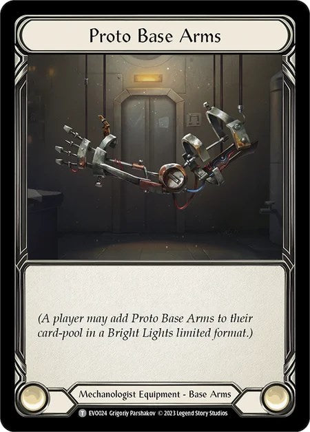 Proto Base Arms [EVO024] (Bright Lights) | Arkham Games and Comics