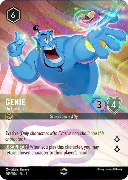Genie - On the Job (Enchanted) (209/204) [The First Chapter] | Arkham Games and Comics